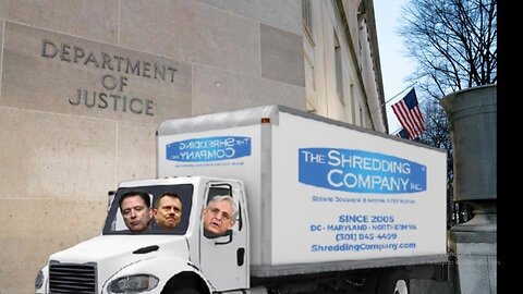 What's a Shredding Co Truck Doing at DOJ?