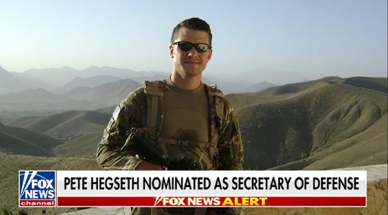 PETE HEGSETH NOMINATED AS SECRETARY OF DEFENSE