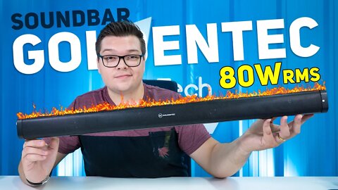 SOUNDBAR GOLDENTEC 2.0 80W | VALE A PENA?? Unboxing e Análise