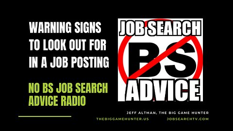 Warning Signs to Look for in a Job Posting