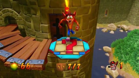 Toad Village Crystal & Box Gem Gameplay - Crash Bandicoot N. Sane Trilogy