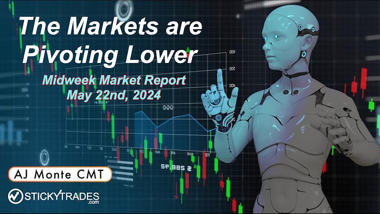 The Markets are Pivoting Lower - Midweek Market Report with AJ Monte CMT