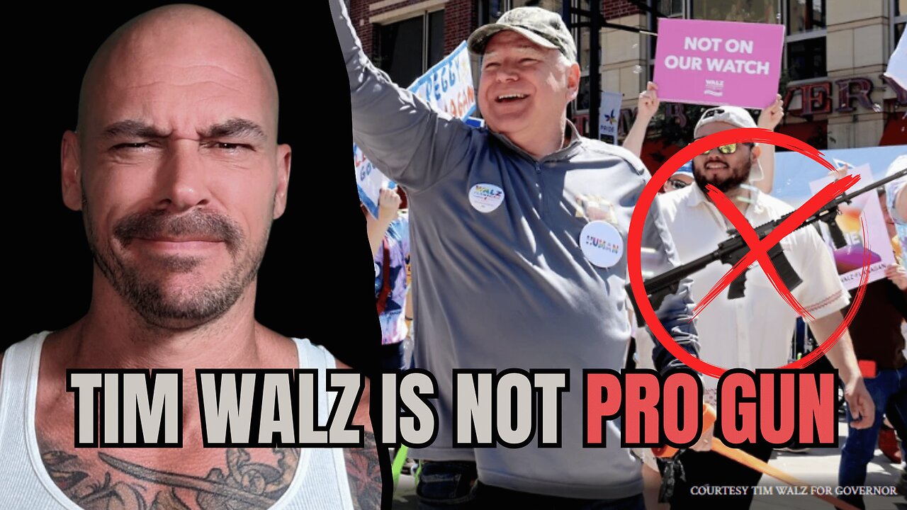 Tim Walz is Not Pro Gun