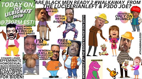 @ROLANDSMARTIN, ARE #BLACKMEN READY TO #WALKAWAY FROM THE #LUCIFERIAN LEFT & #PEDOJOE FOR GOOD?