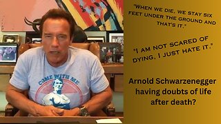 I HATE DEATH - ARNOLD SCHWARZENEGGER