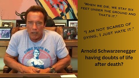 I HATE DEATH - ARNOLD SCHWARZENEGGER