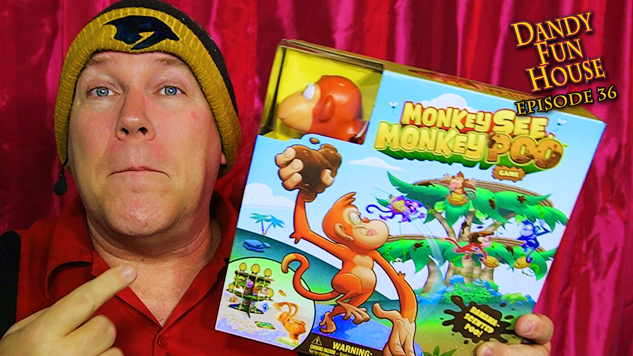 MONKEY SEE MONKEY POO - Unboxing and Review - Dandy Fun House episode 36