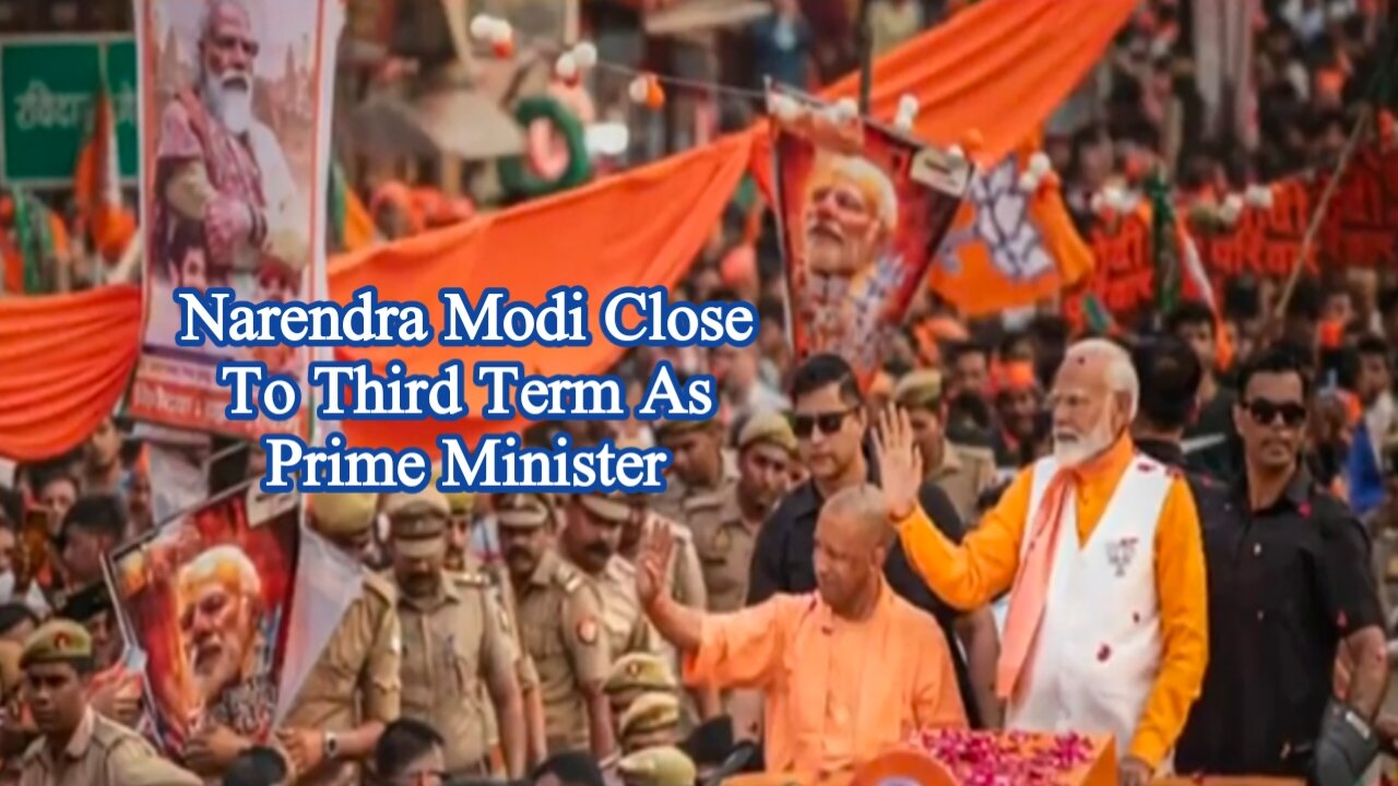 India Prime Minister Narendra Modi close to third term in historically large Indian election