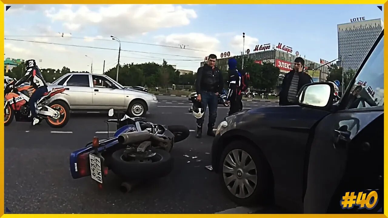 BIKER REAR-ENDED | BIKE, MOTORCYCLE CRASHES & CLOSE CALLS 2022 [Ep.#40]