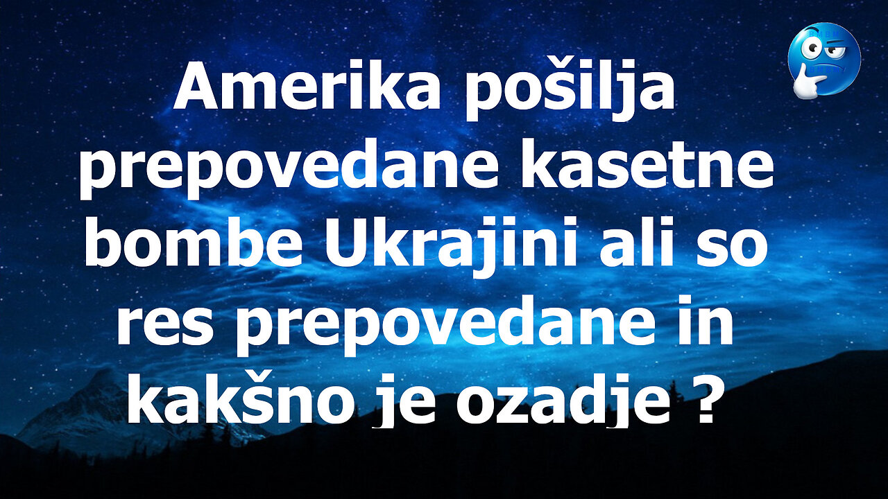 ZDA pošilja kontroverzno orožje Ukrajini zakaj in kakšno je ozadje.