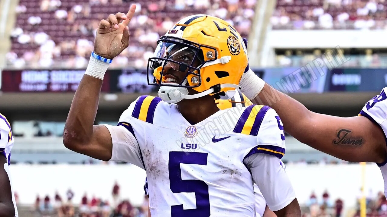 Jayden Daniels All-22: Top Passes, Runs, TDs, Interceptions & Sacks | LSU Tigers | Heisman Winner