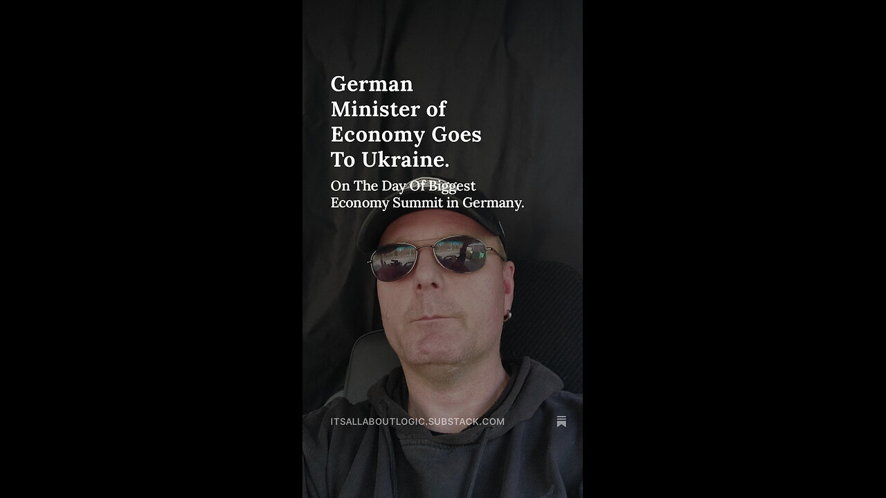 German Economy Minister Goes To Ukraine Instead Of Attending Biggist Economy Summit In Germany