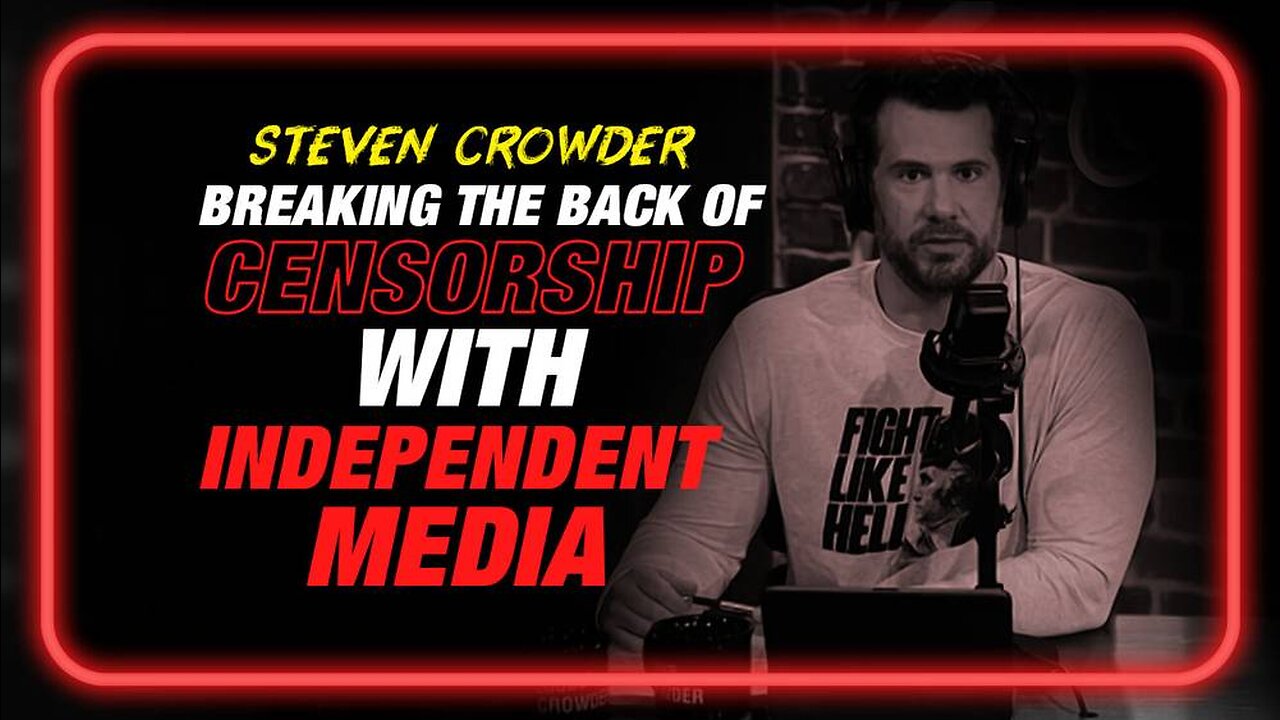 Steven Crowder Joins Infowars in the Fight for Free Speech