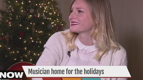 Local musician home for the holidays