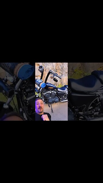 Haley 883 é uma moto customizável? #harleydavidson