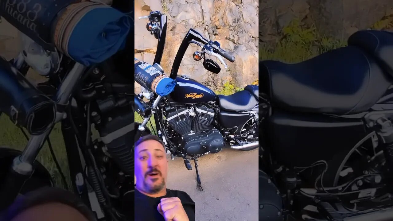 Haley 883 é uma moto customizável? #harleydavidson
