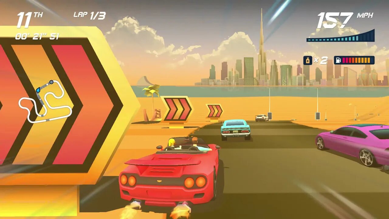 Horizon Chase Turbo (PC) - Master Tournament #7: United Arab Emirates