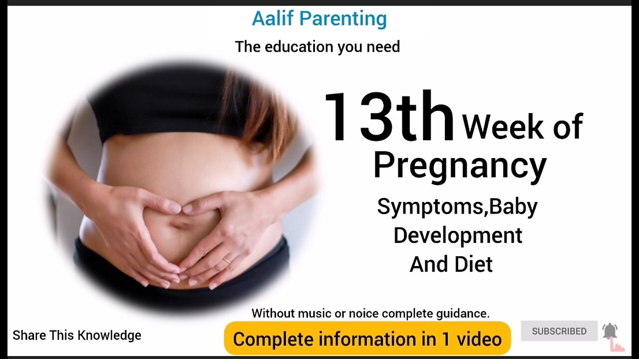 Thirteenth week of pregnancy. What to expect? Complete possible knowledge in 1 video #pregnant