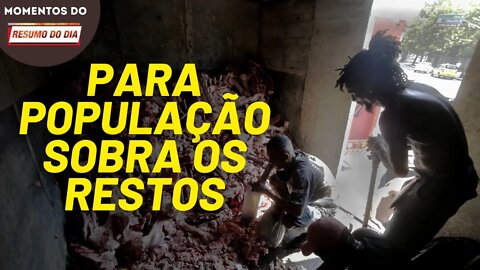 População é obrigada é comer osso e resto de peixe | Momentos