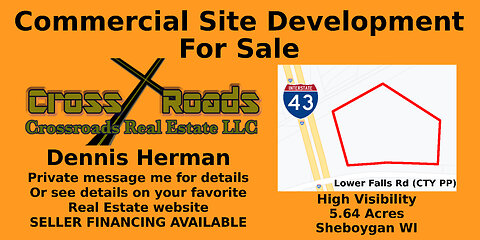 Sheboygan, Wisconsin Commercial Lot for Sale