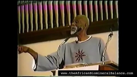 DR SEBI - CHELATION THERAPY IS NECESSARY FOR C@NCER