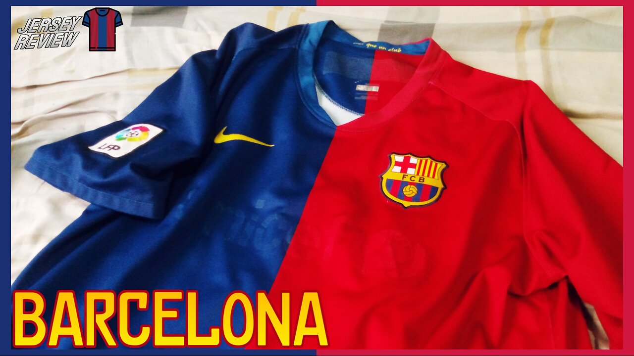 FC Barcelona 2008-09 Home kit - Classic Blaugrana - JERSEY REVIEW