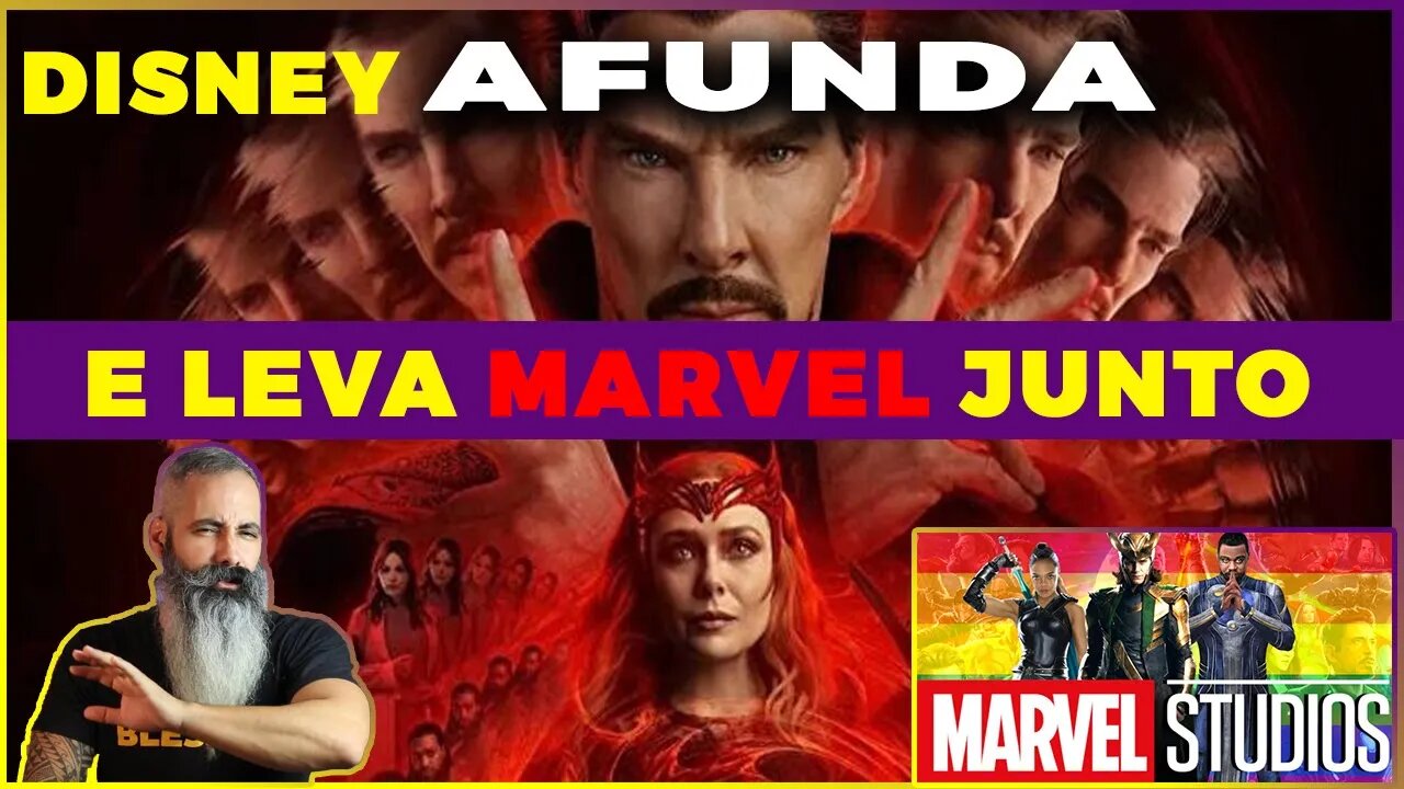 🔴 DISNEY AFUNDA e leva MARVEL junto - Nada CRISTÃ, ativismo LGBT leva disney ao FUNDO DO POÇO