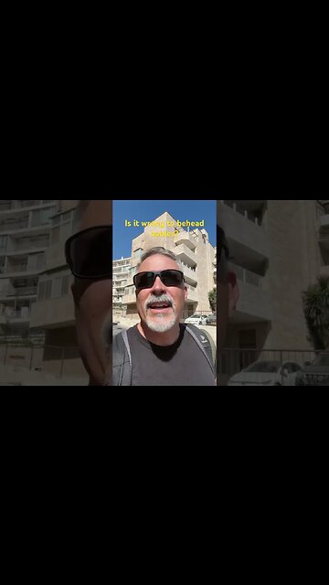 How can people justify beheading babies?