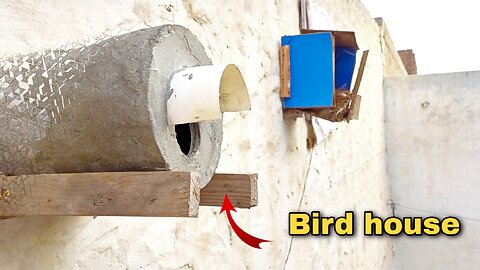 Make a beautiful house for bird