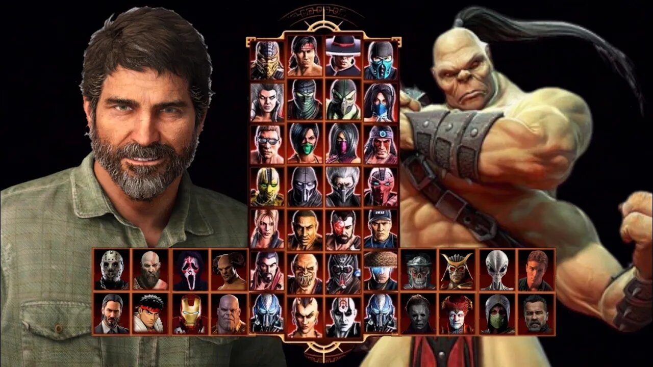Joel Vs Goro - Mortal Kombat 9 Mod