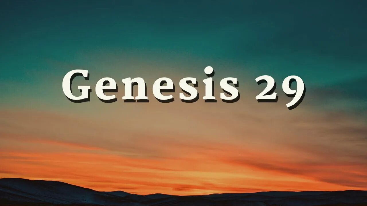 Genesis 29 - Pastor Jonathan Shelley | Stedfast Baptist Church