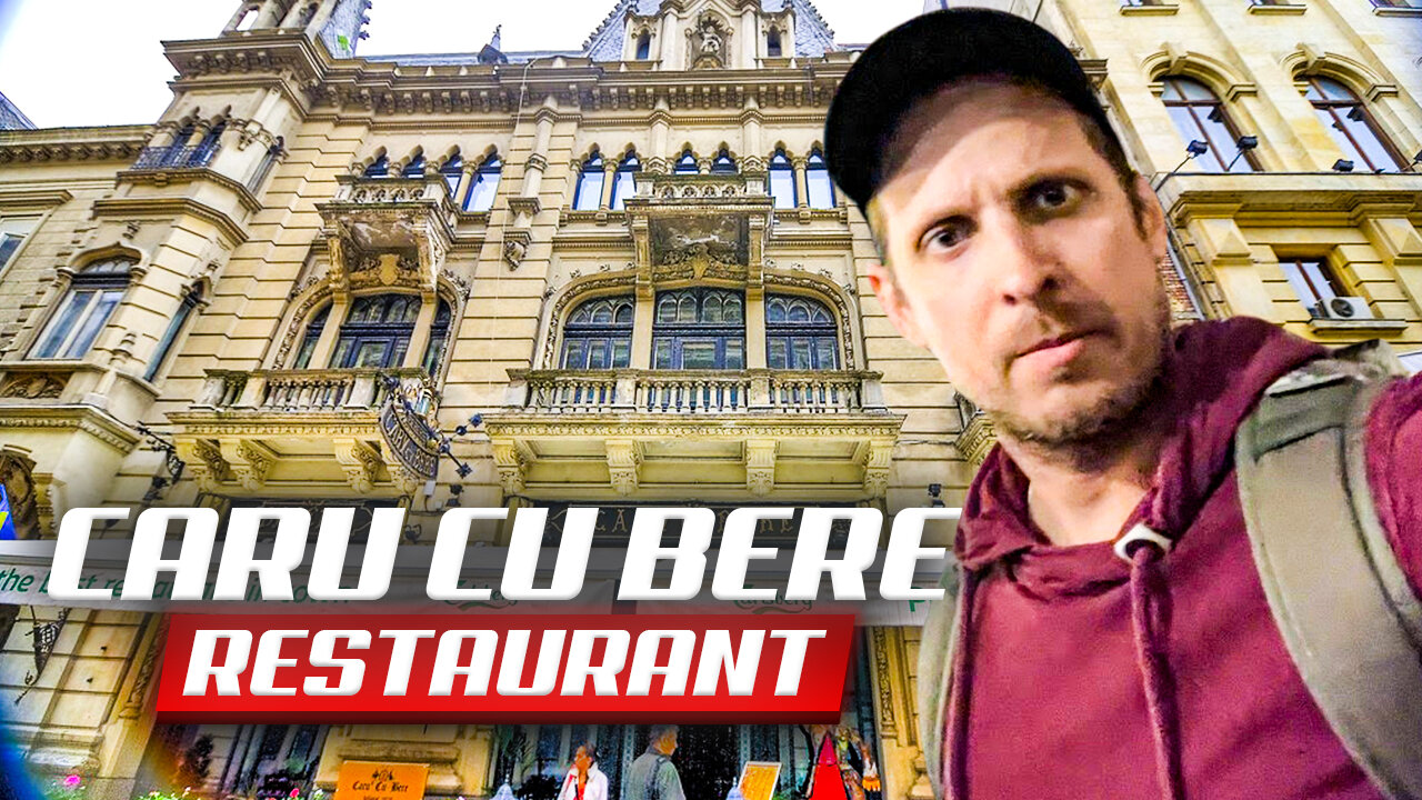 Caru' cu bere Restaurant in Bucharest Romania