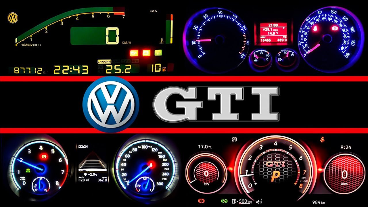 VW Golf GTI Acceleration Battle (1976-2023)