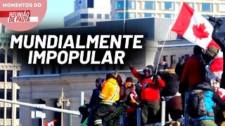 Protestos contra o passaporte da vacina no Canadá | Momentos do Reunião de Pauta