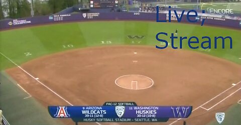 2014 Softball - AZ @ WSH - Game 3 (Live) [Stream]