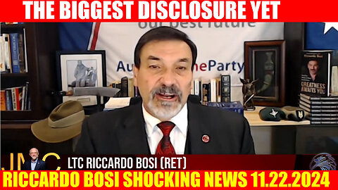 RICCARDO BOSI SHOCKING NEWS 11.22.2024: Trump makes a STATEMENT"