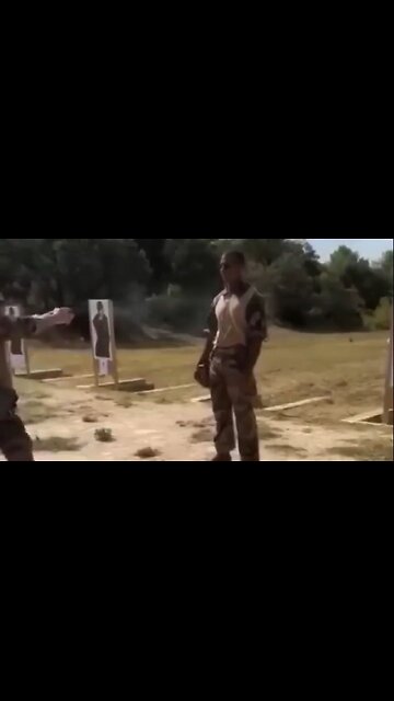French Soldier Messes Up His Confidence Drill, Shoots His Fellow Soldier