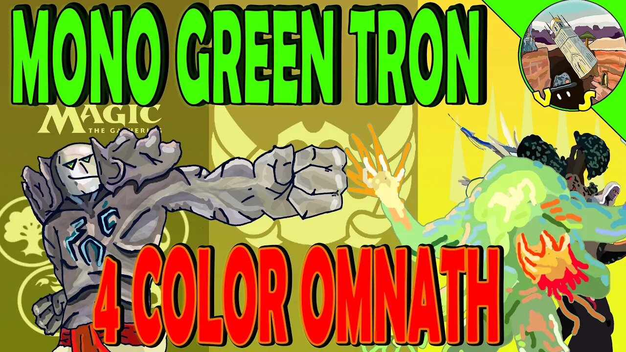 Mono Green Tron VS 4 Color Omnath｜Wrenn The Need Arises ｜Magic The Gathering Online Modern League Match