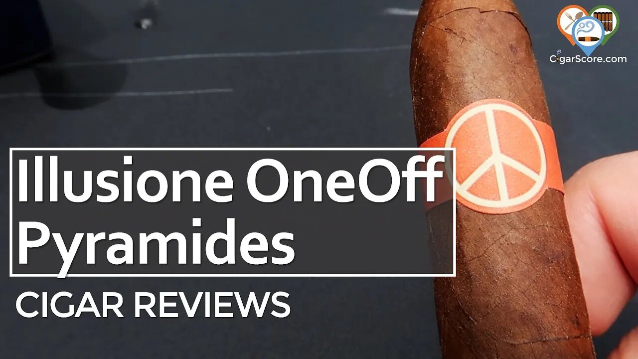 Pretty GOOD, But FLAWED - The ILLUSIONE OneOff Pyramides - CIGAR REVIEWS by CigarScore