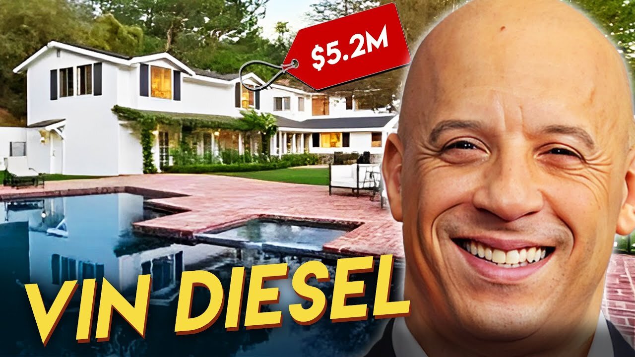 Vin Diesel | House Tour | $5.2 Million Beverly Hills Mansion & More