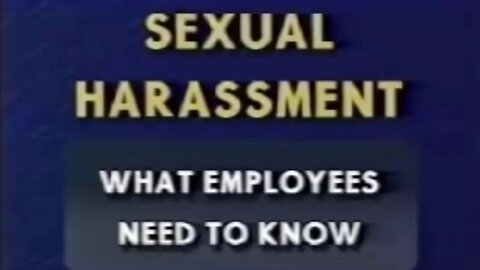 Sexual Harassment Is NOT a Joke