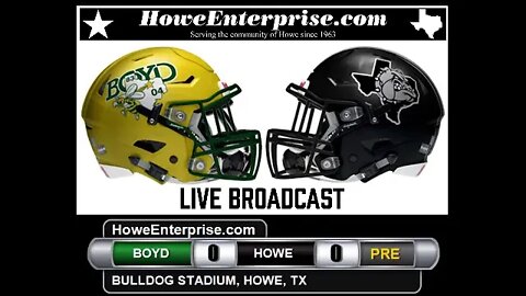 Boyd Yellowjackets at Howe Bulldogs, 9 20 2019