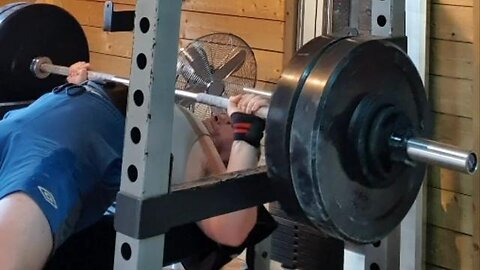 6x3 107.5 Kgs Paused Bench Press