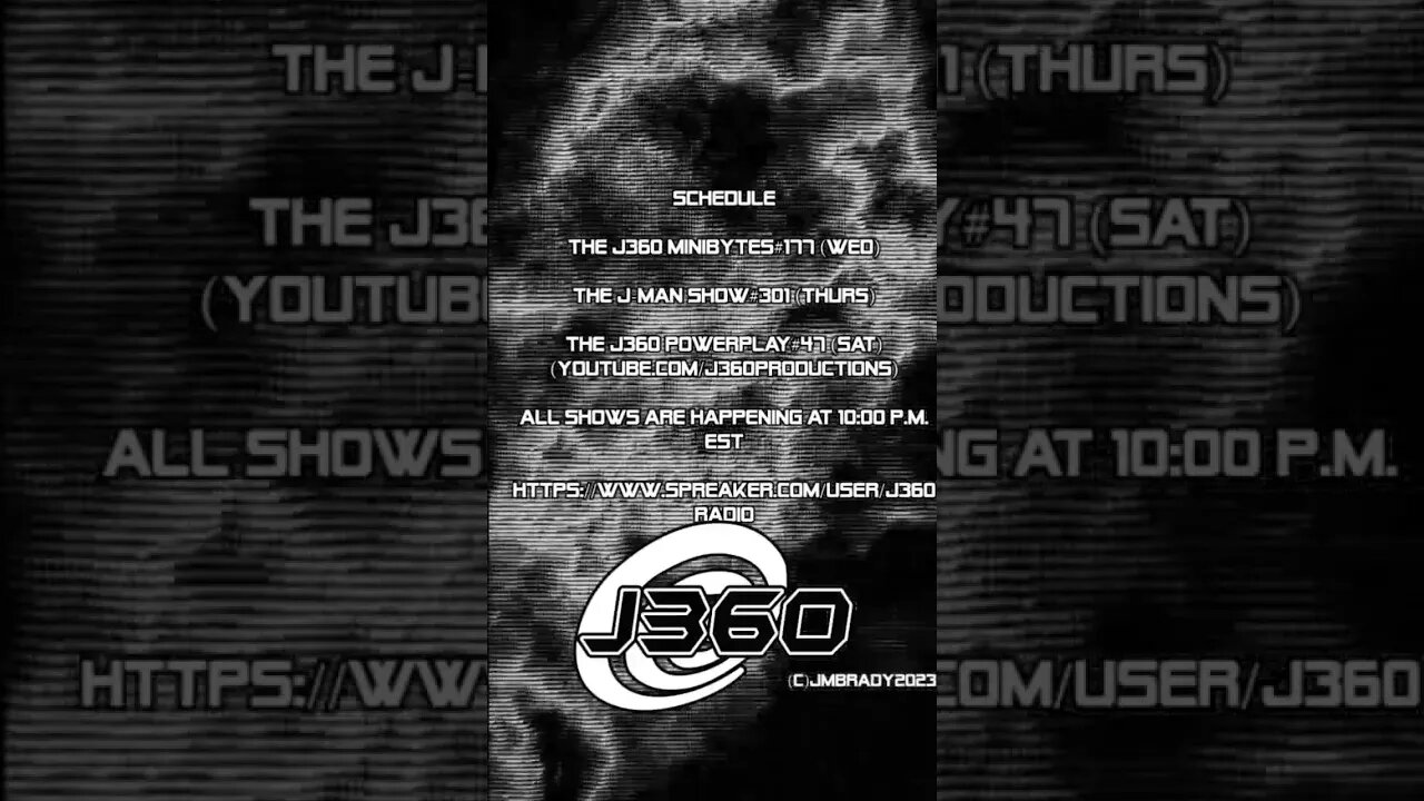 J360 Schedule: 07/26/23 #upcomingevents #Schedule #letsgo
