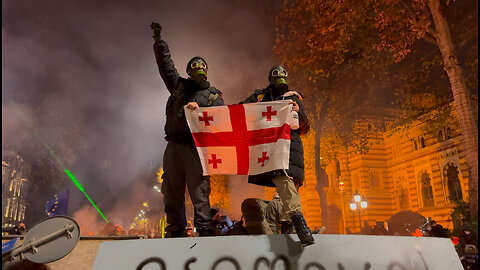 Tbilisi, Georgia Protests Night 3 After EU Accession Talks Suspended