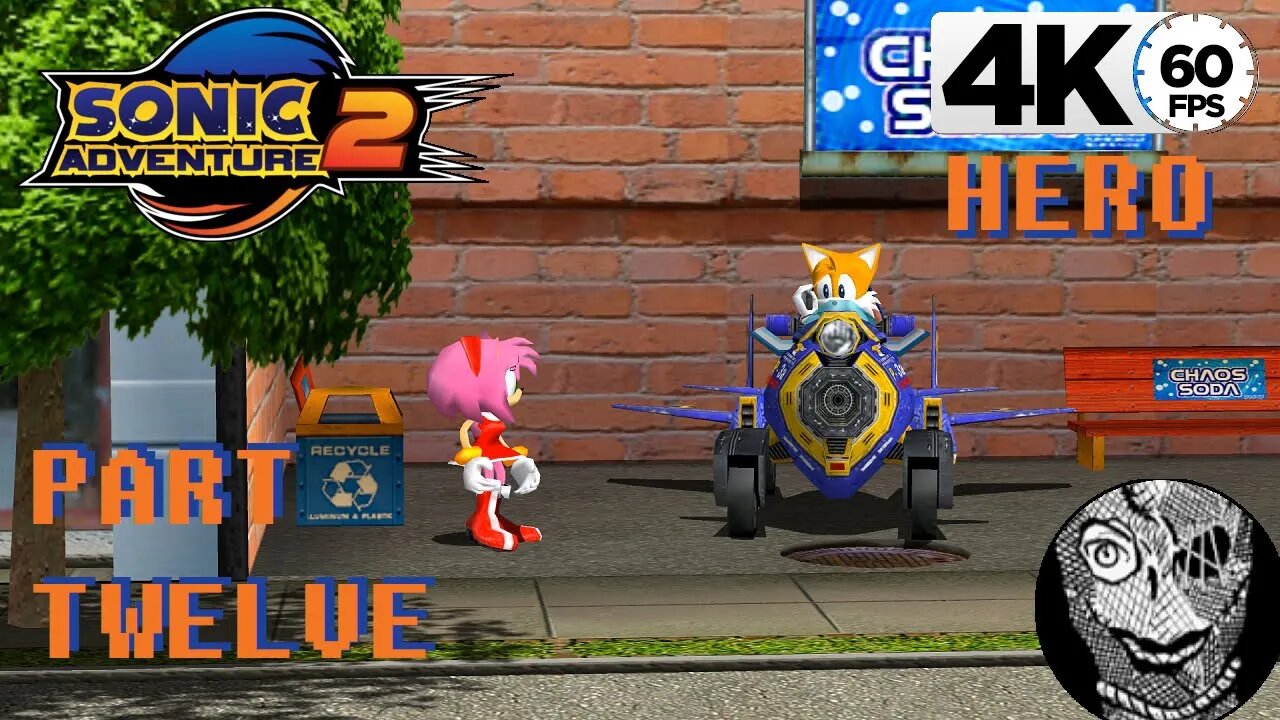 (PART 12) Sonic Adventure 2 4k [Stage 09 Route 101] Hero Storyline