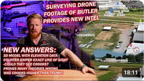 Paramount-New Surveying Drone Footage Of Butler Provides New Answers For Trump Assassination Attempt