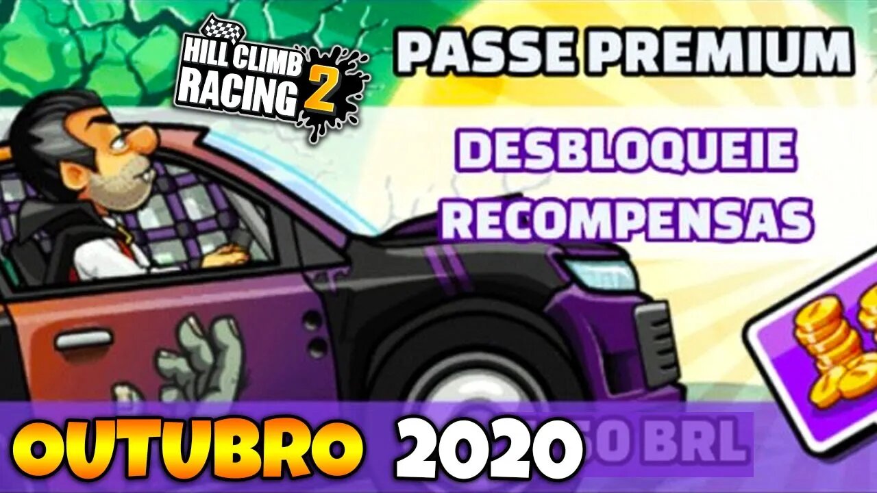 Passe de Halloween do Hill Climb Racing 2 em Outubro de 2020