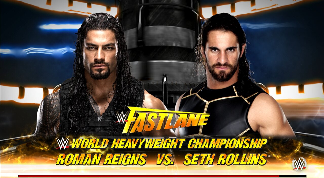 ROMAN REIGNS VS SETH ROLLINS (WWE CHAMPIONSHIP)