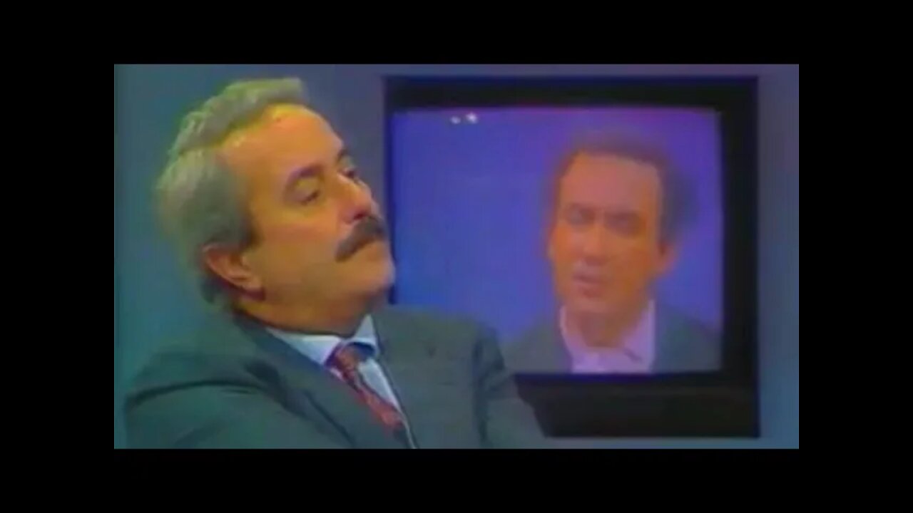 Samarcanda 1990 - Santoro intervista Giovanni Falcone